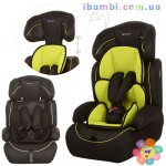 Автокресло M 2787 черный,черно-зеленый